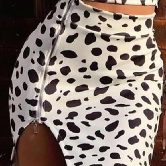 Two-piece leopard print skirt set - Picture 3 of 7